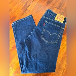 Levi’s 505 Straight Leg Jeans Dark Wash W36 L29